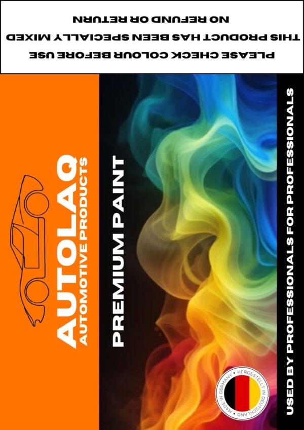 Autolaq Car Paint 1 Litre Plastic Tub LC9X - Image 2