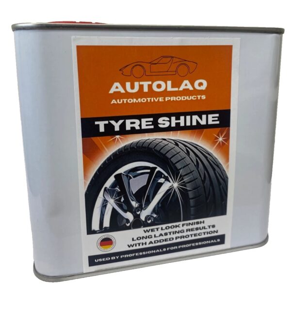 Autolaq Tyre Shine 2.5 Litre Metal Container - Image 2